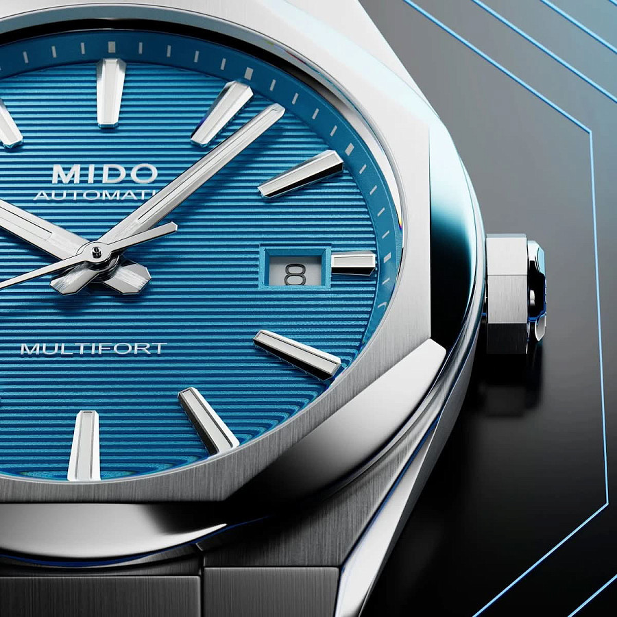 Часы Mido Multifort 8 One Crown M055.507.11.041.00 — Швейцария, механические