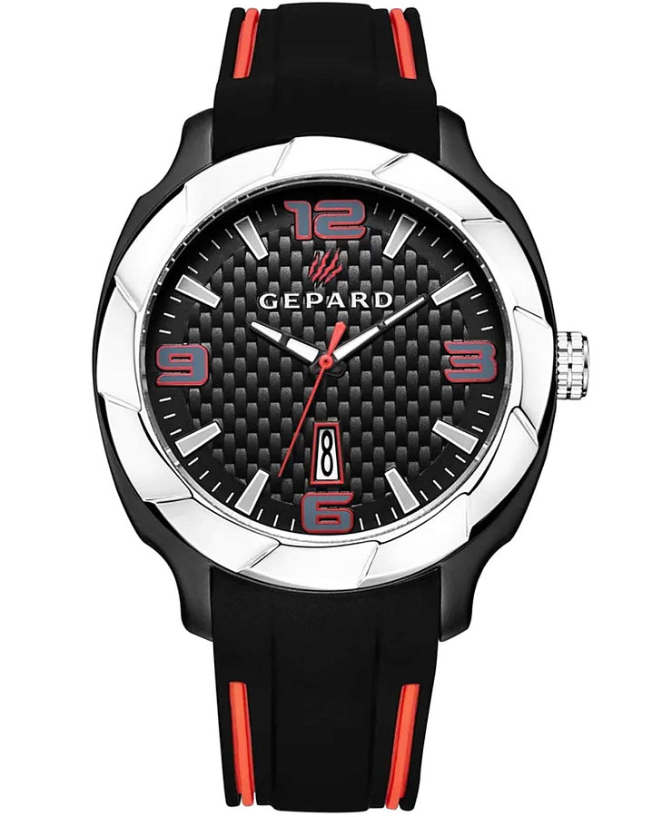 Часы Михаил Москвин Gepard 1239A12L4 — мужские, черный