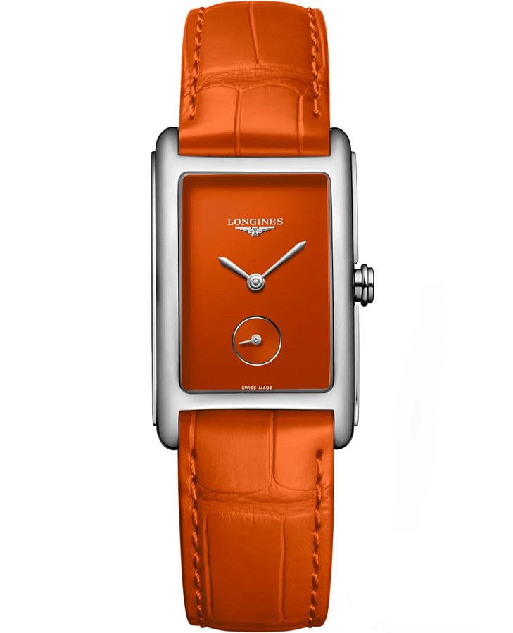 Часы Longines DolceVita L5.512.4.92.2 — женские, красный