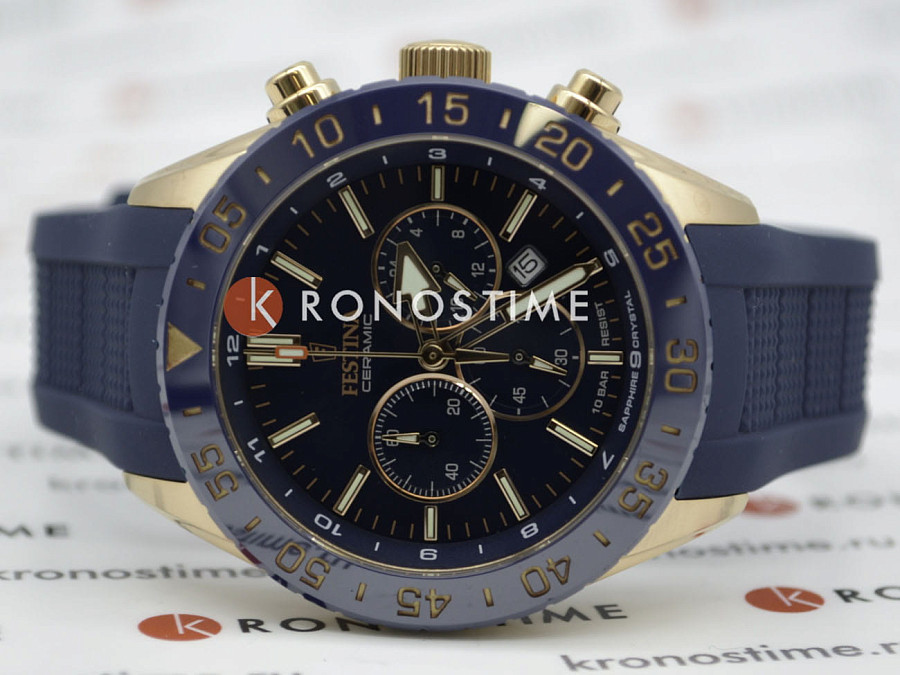 Часы Festina Ceramic F20516/1 — сталь металл, Испания