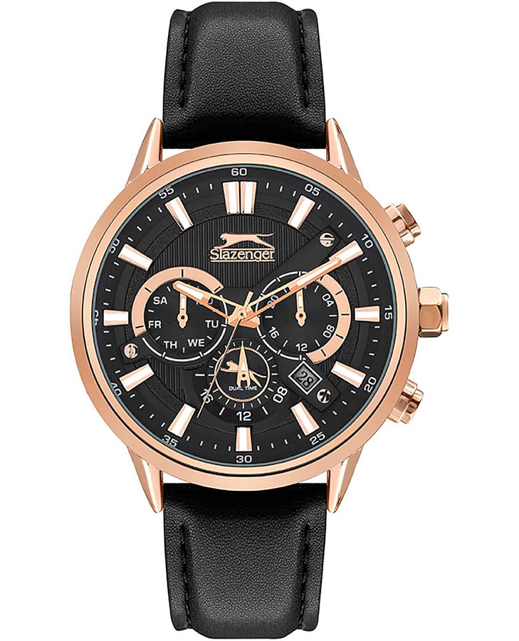 Часы Slazenger Multifunction SL.09.2062.2.05 — мужские, черный