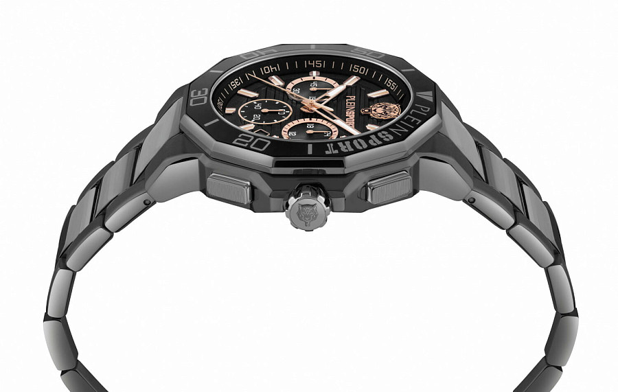 Часы Plein Sport Titan PSAGA0825 — кварцевые, металл сталь