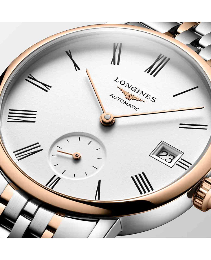 Часы Longines Elegant Collection L4.312.5.11.7 — механические, металл сталь