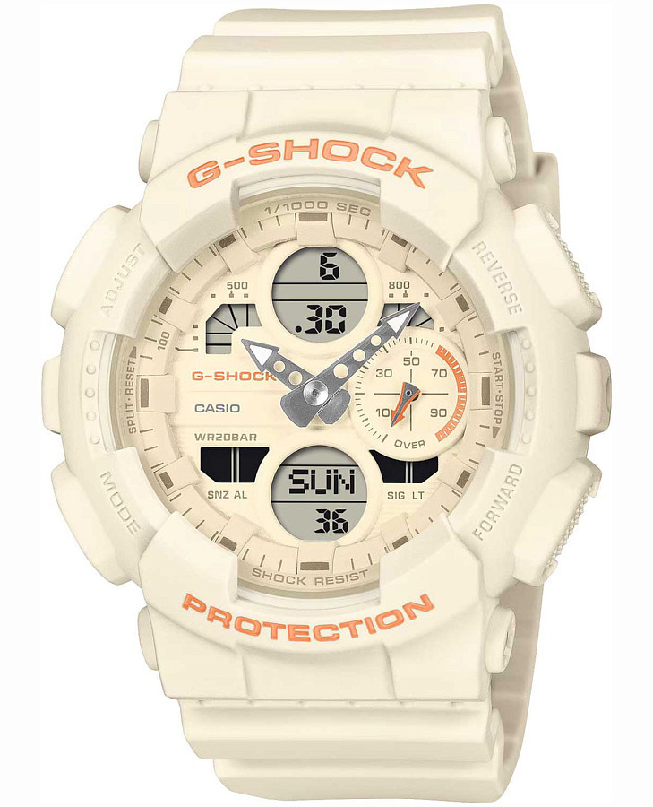 Часы Casio G-Shock GMA-S140-7A — женские, бежевый