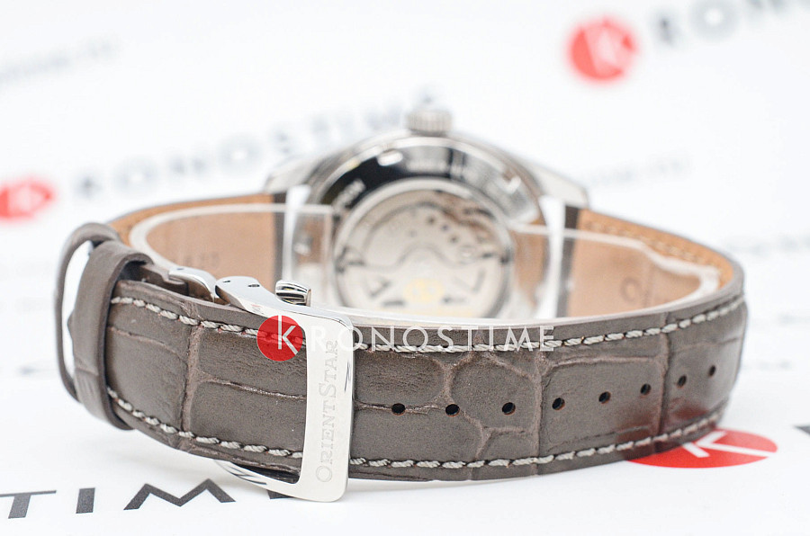 Часы Orient Star RE-AU0113Y (RK-AU0113Y) — кожаный, мужские