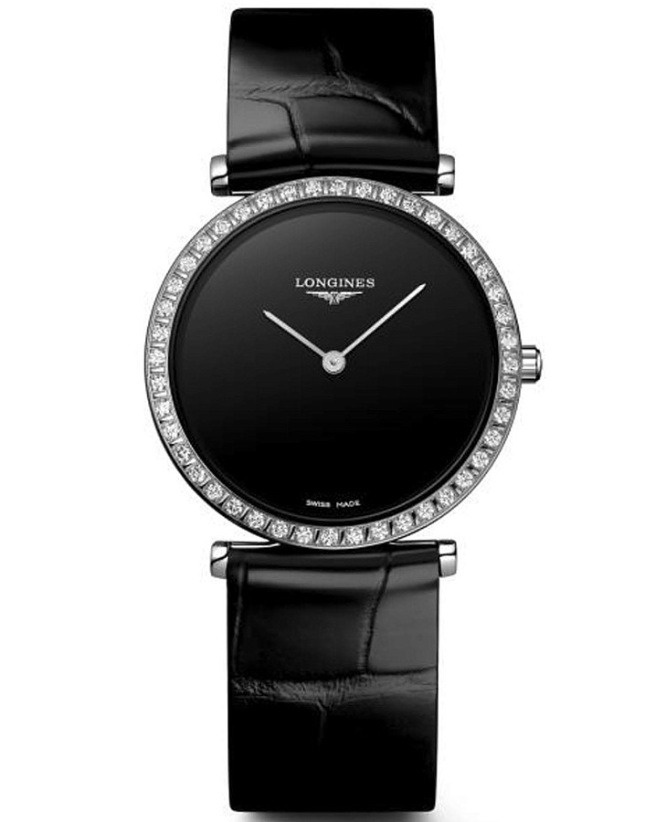 Часы Longines La Grande Classique L4.523.0.50.2 — женские, черный