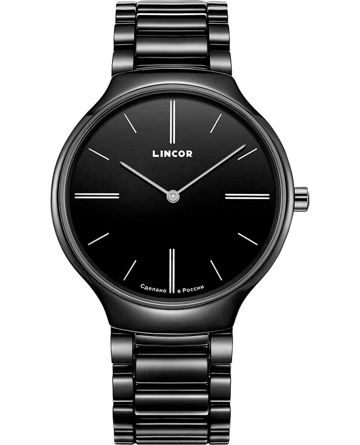 Часы Lincor UNI 1198C11B3 — мужские, черный