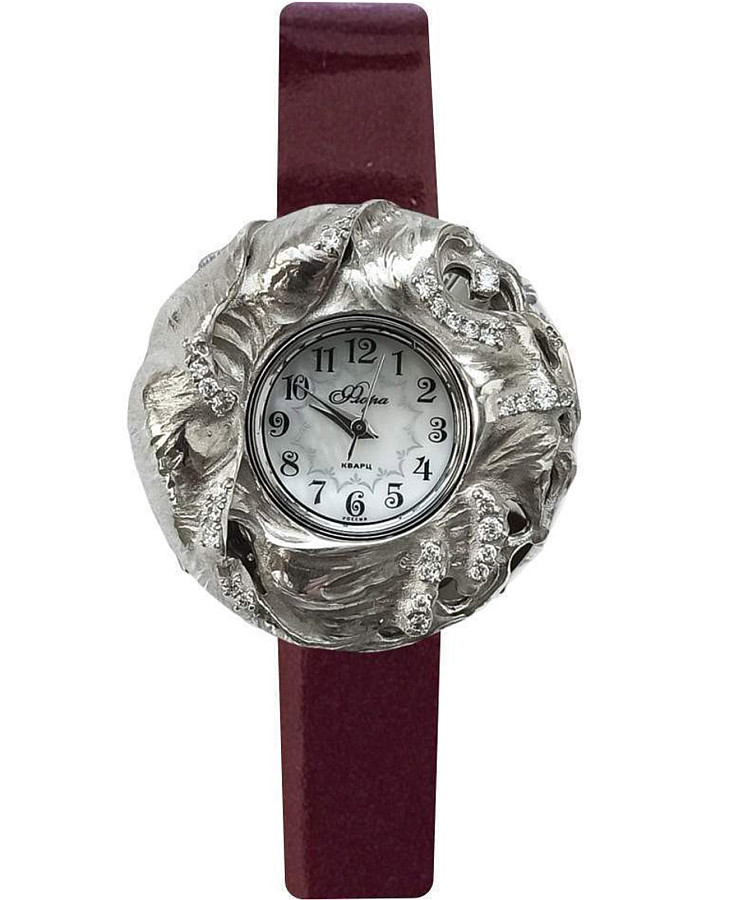 Часы УЧЗ Flora 1143S21-B2L2-19 Бриз — женские, перламутровый