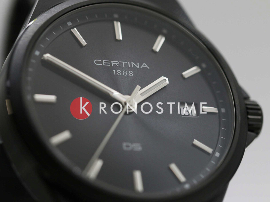 Часы Certina DS-7 Quartz C043.410.33.051.00 — кварцевые, сталь металл