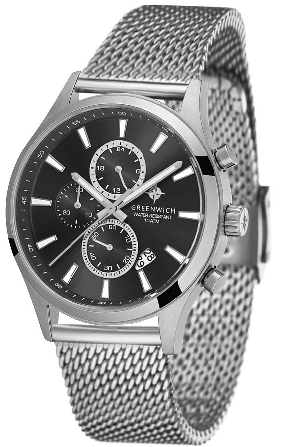 Часы Greenwich Navigator GW 053.19.31 — Англия, кварцевые