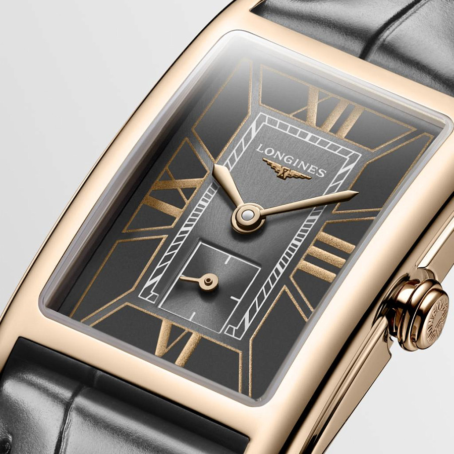 Часы Longines DolceVita L5.255.8.75.2 — кварцевые, металл золото
