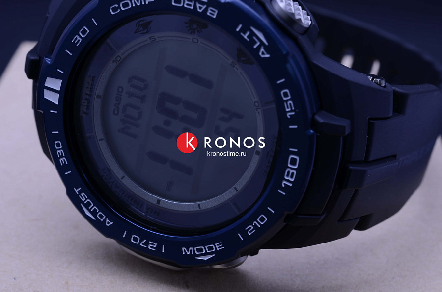Часы Casio Pro Trek PRW-3100YB-1 — мужские, пластик