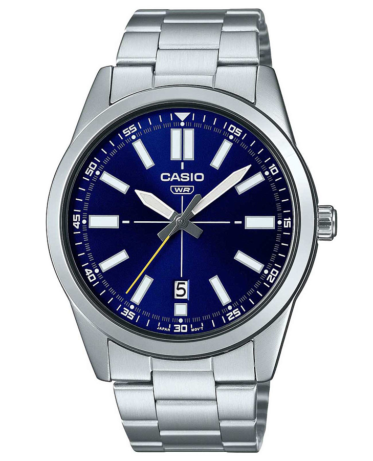 Часы Casio Collection MTP-VD02D-2EUDF (MTP-VD02D-2E) — мужские, синий