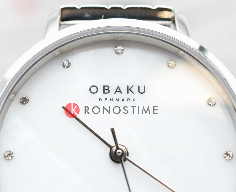Часы Obaku Links V248LXCWSC — металл сталь, Дания
