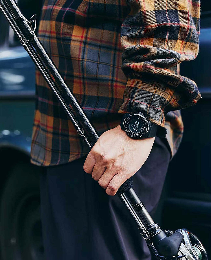 Часы Casio Pro Trek PRW-35Y-1BDR (PRW-35Y-1BER) — артикул PRW-35Y-1BER, мужские