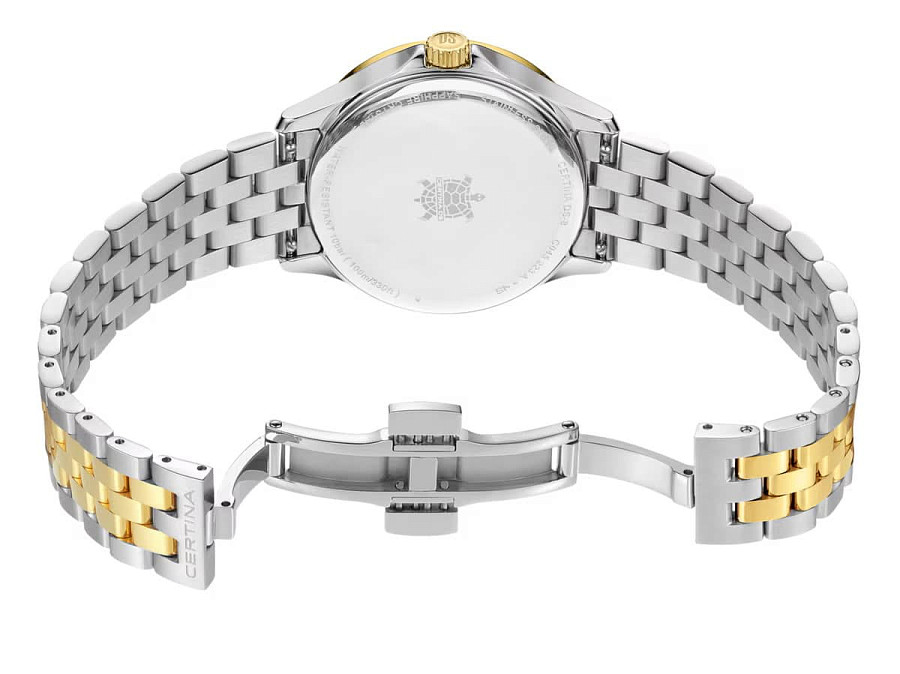 Часы Certina DS-8 Moonphase Lady C045.223.22.111.00 — кварцевые, сталь