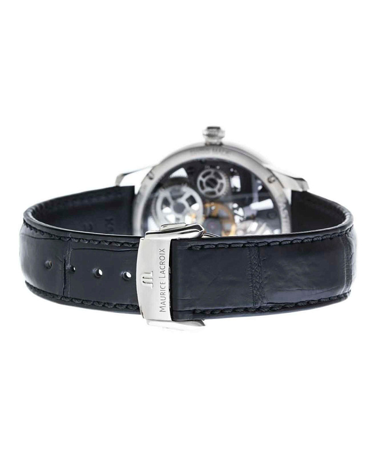 Часы Maurice Lacroix Masterpiece Skeleton MP7228-SS001-000-1 — металл сталь, Швейцария