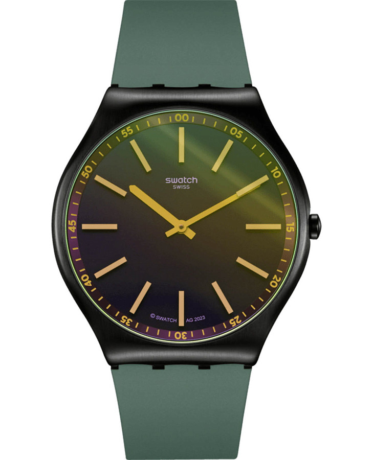 Часы Swatch Skin Irony 42 SS07B112 — женские, черный