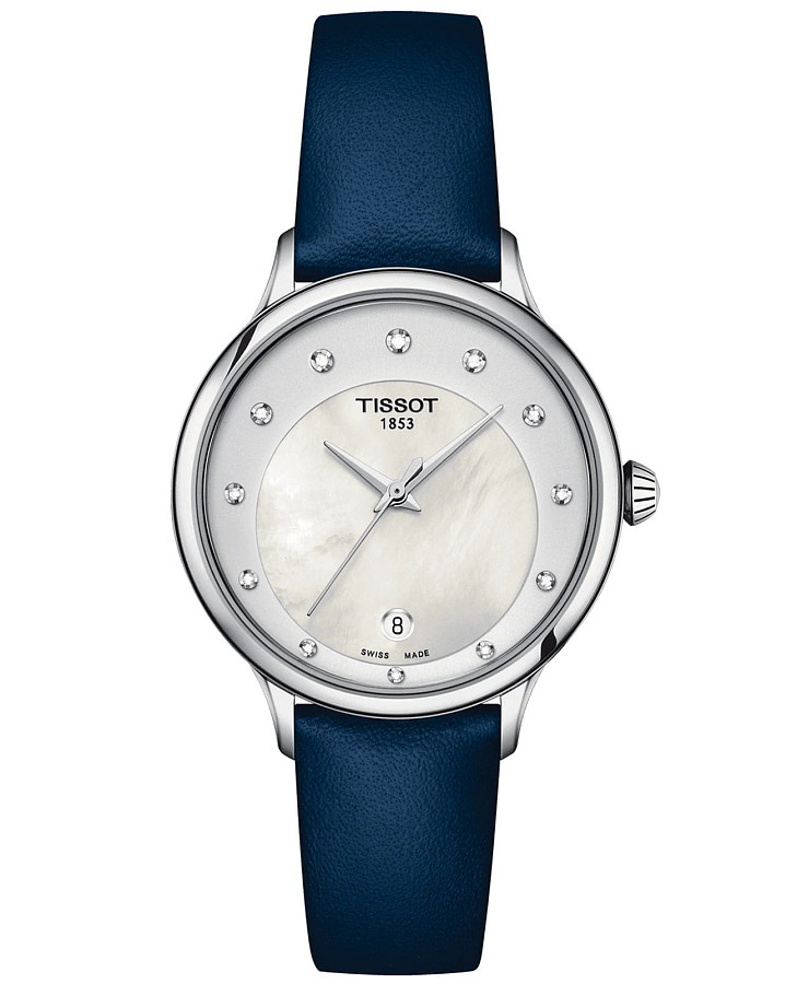 Часы Tissot Odaci-T T133.210.16.116.00 — женские, перламутровый
