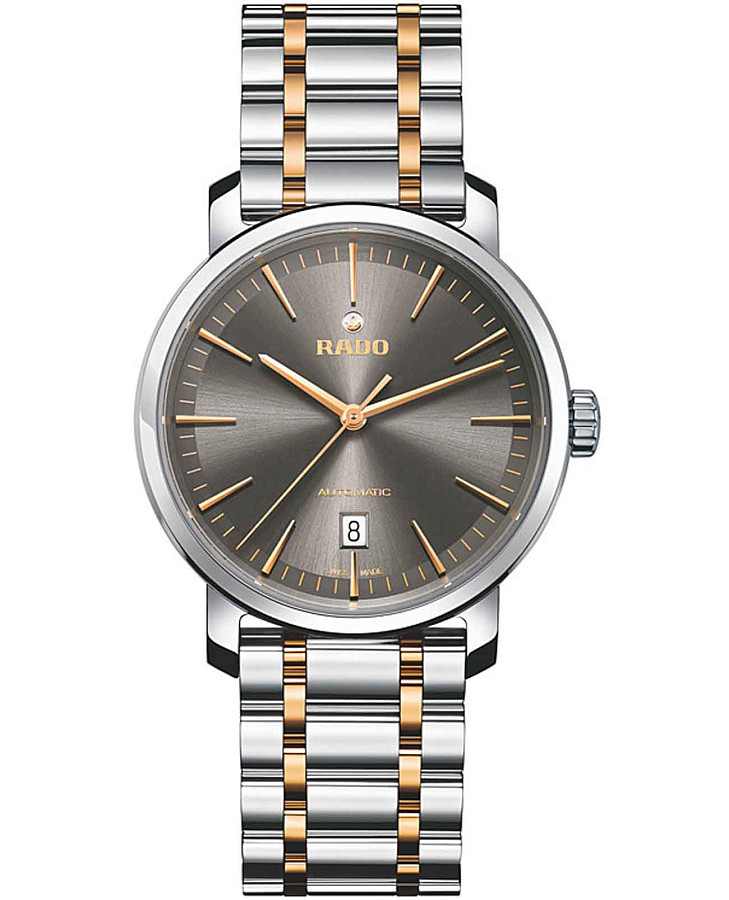 Часы Rado Diamaster R14077103 — мужские, серый