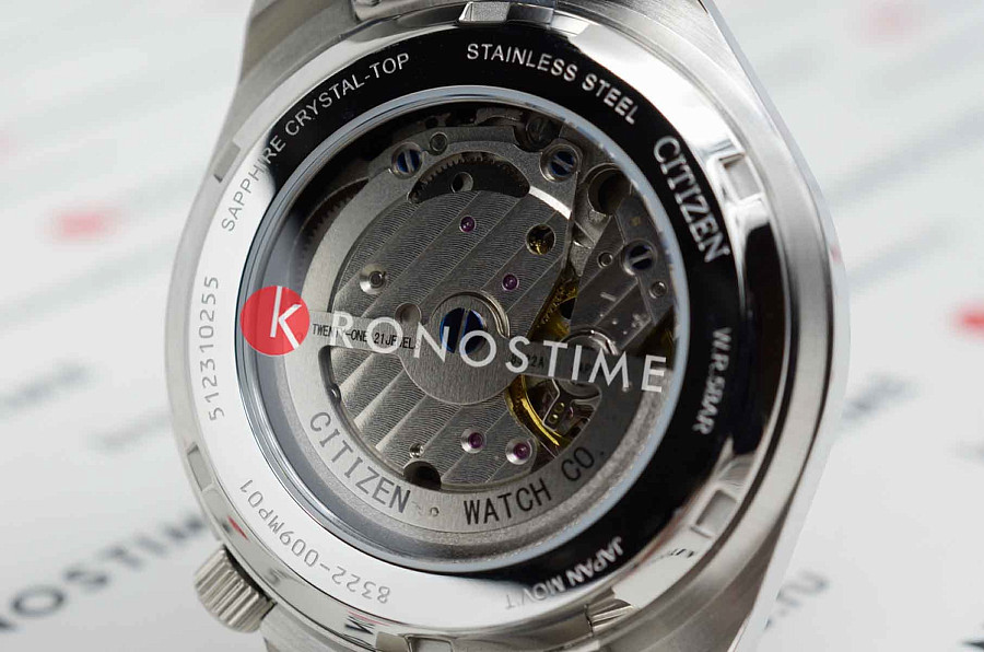 Часы Citizen Automatic NK5010-51X — мужские, нержавеющая сталь