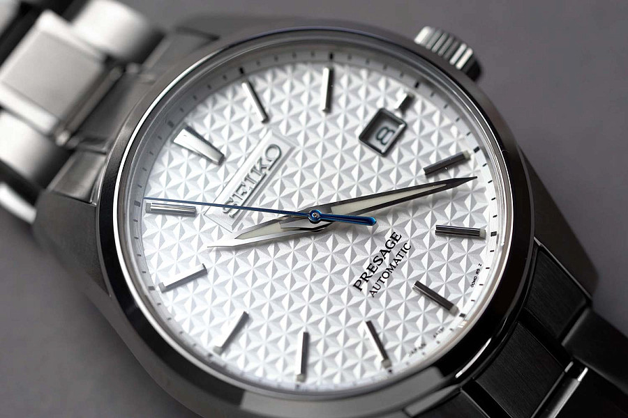 Часы Seiko Presage Sharp Edged Series SPB165 — сталь металл, Япония