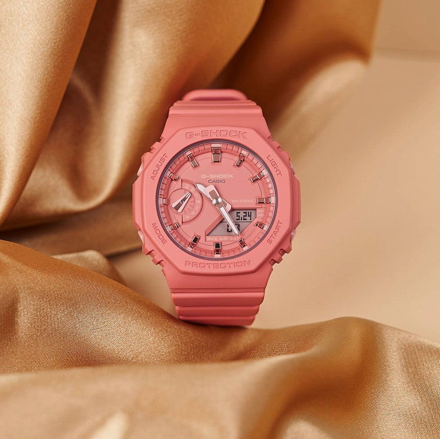 Часы Casio G-Shock GMA-S2100-4A2DR (GMA-S2100-4A2) — пластик, пластик