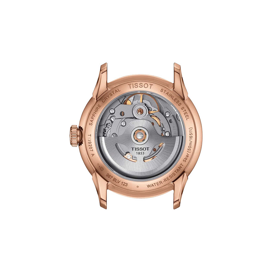 Часы Tissot Chemin des Tourelles Powermatic 80 T139.207.36.031.00 — сталь металл, Швейцария
