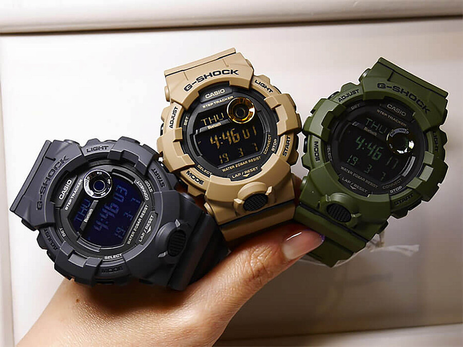 Часы Casio G-Shock GBD-800UC-3 — электронные