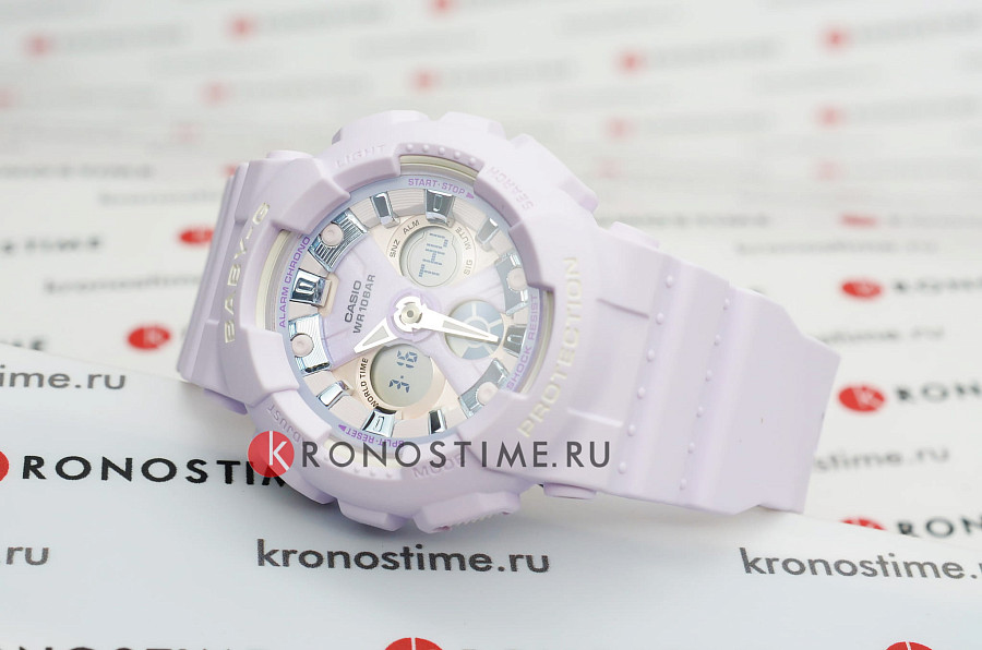 Часы Casio Baby-G BA-130WP-6A — женские, пластик