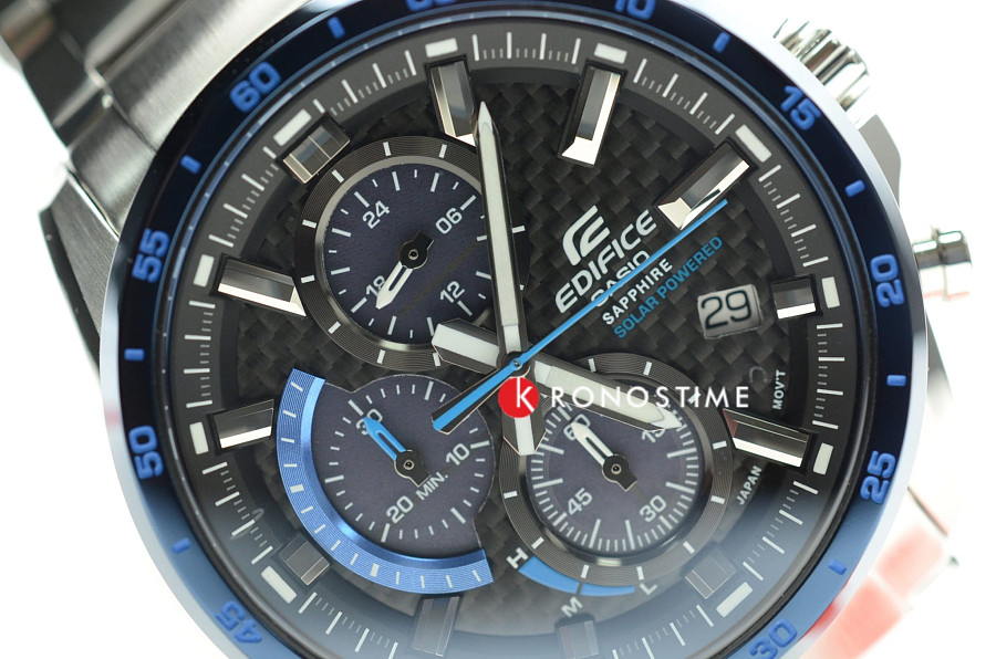 Часы Casio Edifice EFS-S540DB-1B — сталь металл, Япония