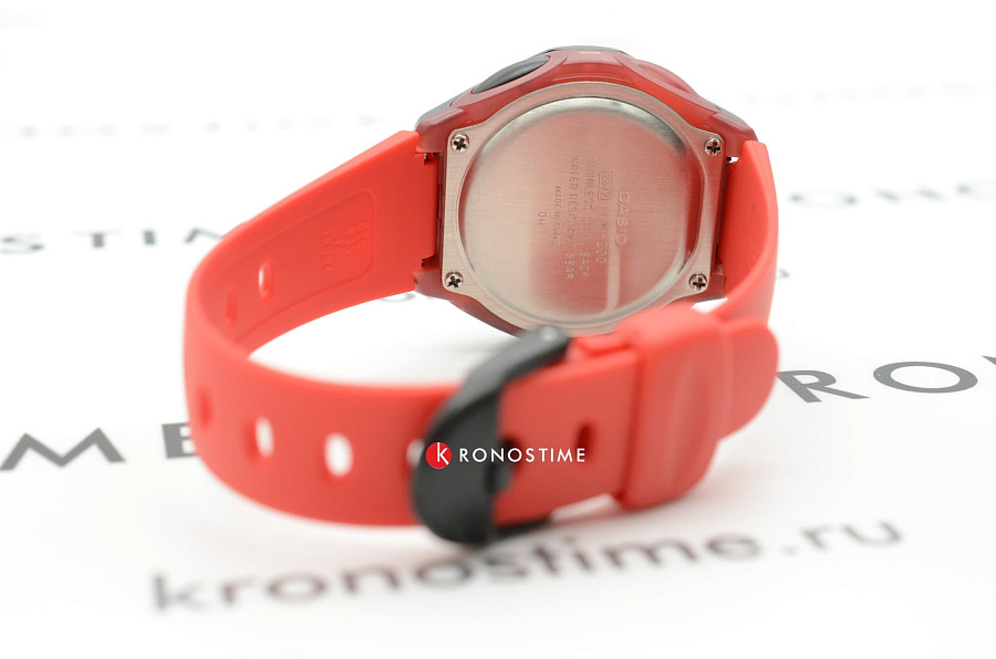 Часы Casio Collection LW-200-4A — пластик, женские