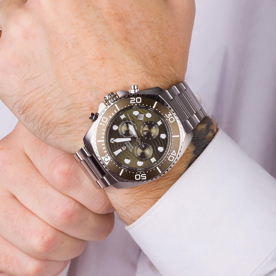 Часы Wainer Sport WA.10300-C — кварцевые, металл сталь