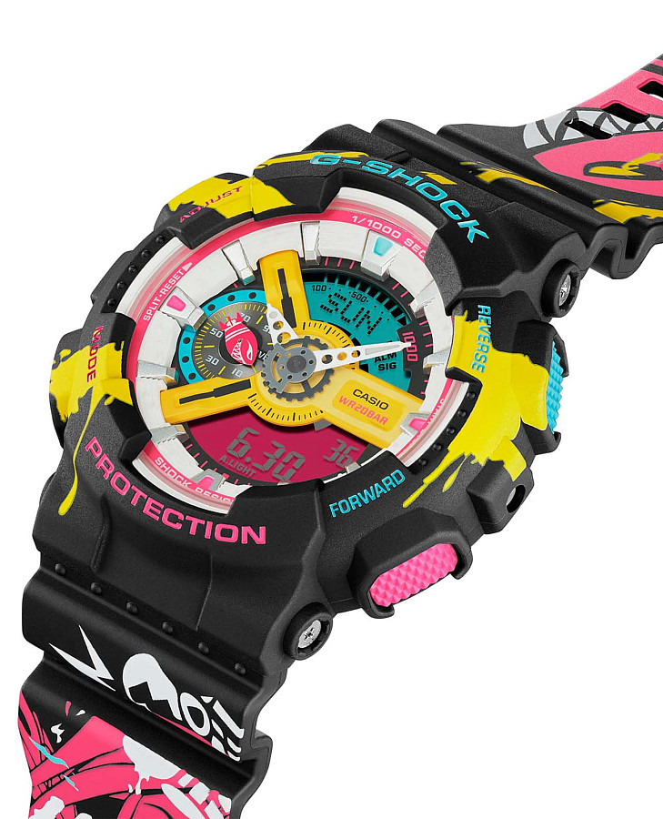Часы Casio G-Shock GA-110LL-1ADR (GA-110LL-1A) — пластик, Япония