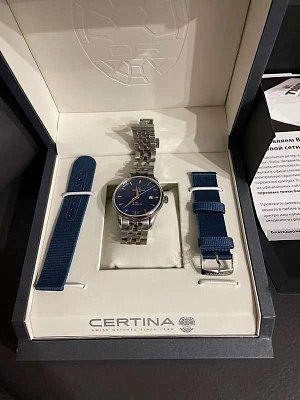 Фото покупателя: Швейцарские механические наручные часы Certina DS-1 Powermatic 80 C029.807.11.041.02