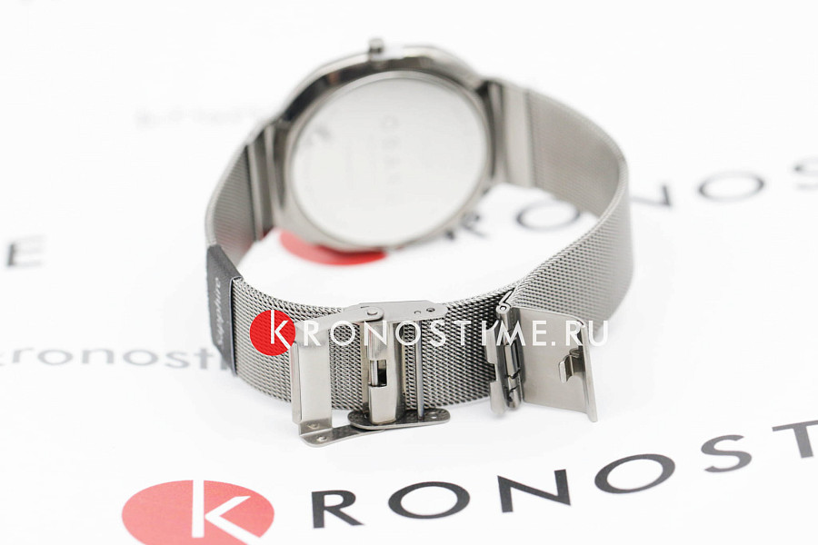 Часы Obaku Oktant V253GXJLMJ — нержавеющая сталь, мужские