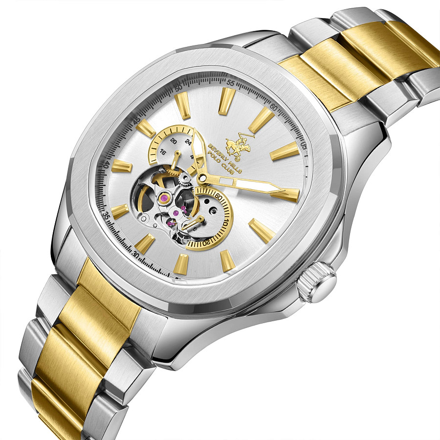 Часы Beverly Hills Polo Club BP3728X.230 — механические, сталь металл