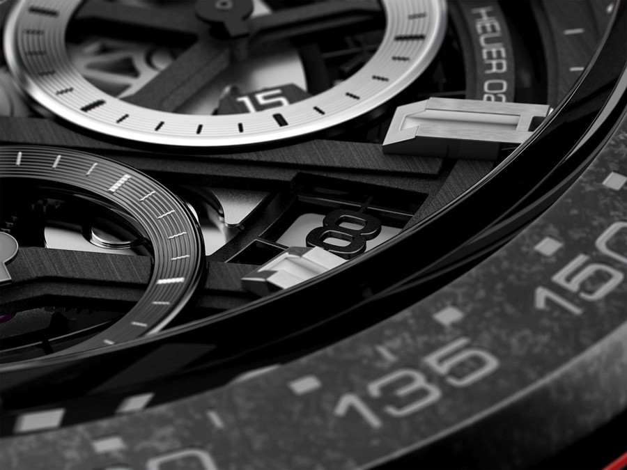 Часы TAG Heuer Carrera CBG2016.FT6143 — сталь карбон, Швейцария
