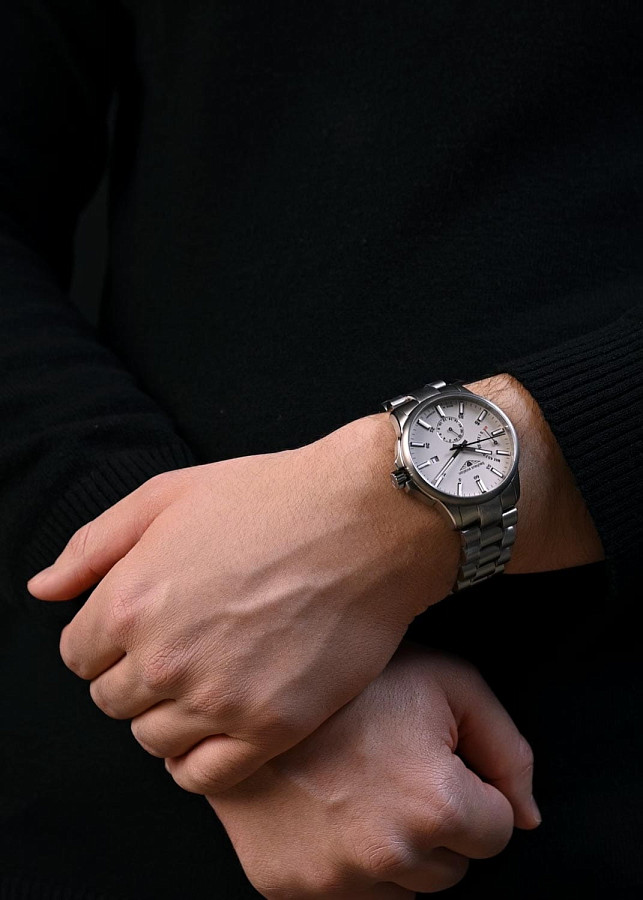 Часы Bauhaus Aviation 2860M5 — механические, титан
