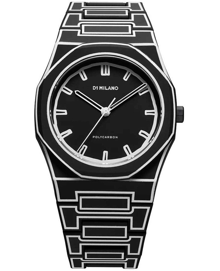 Часы D1 Milano Polycarbon PCBJ33 — мужские, черный