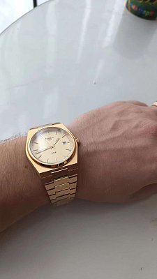 Фото покупателя: Швейцарские механические наручные часы Tissot PRX Powermatic 80 T137.407.33.021.00