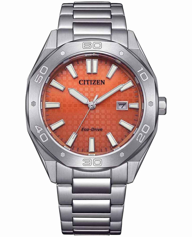 Часы Citizen Eco-Drive BM7630-80Z — мужские, оранжевый