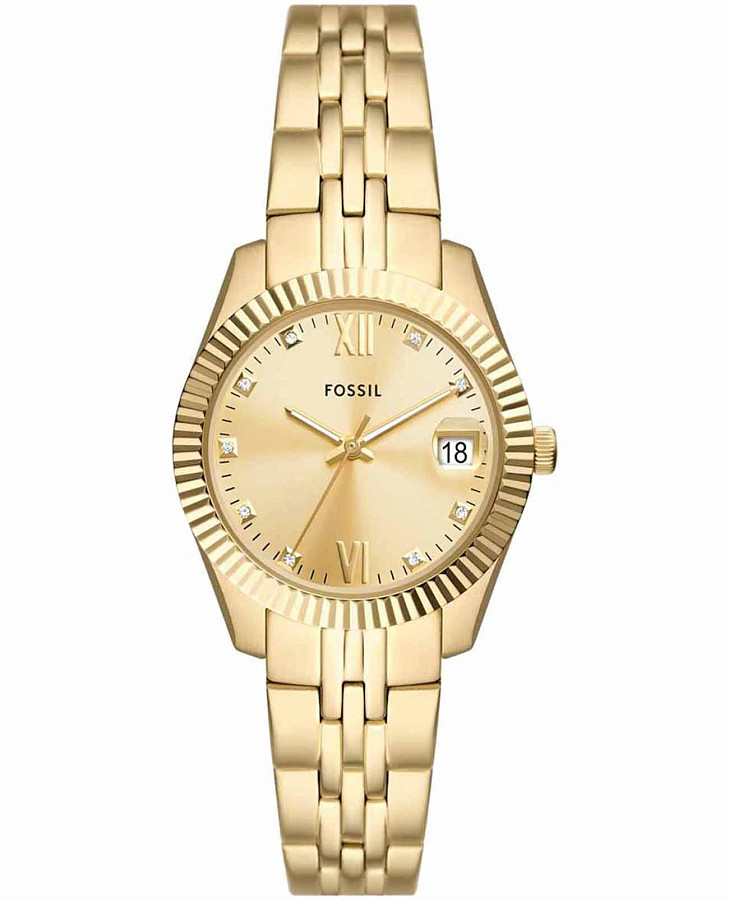 Часы Fossil Scarlette ES5338 — женские, золотой