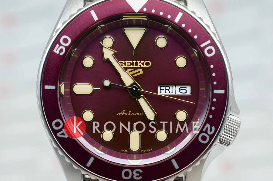 Часы Seiko 5 Sports SRPD69K1 — сталь металл, Япония
