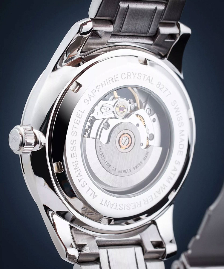 Часы Adriatica Automatic A8277.5114AO — сталь металл, Швейцария