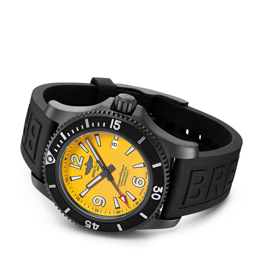 Часы Breitling Superocean Automatic 46 Black Steel M17368D71I1S1 — сталь металл, Швейцария