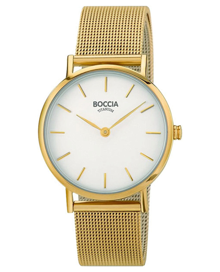 Часы Boccia Titanium 3281-06 — женские, белый