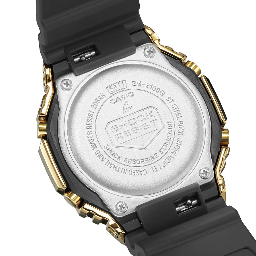 Часы Casio G-Shock GM-2100G-1A9DR (GM-2100G-1A9) — Япония, электронные