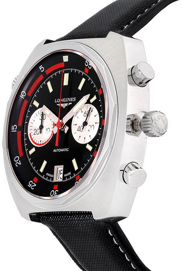 Часы Longines Heritage Diver L2.796.4.52.2 — механические, сталь металл
