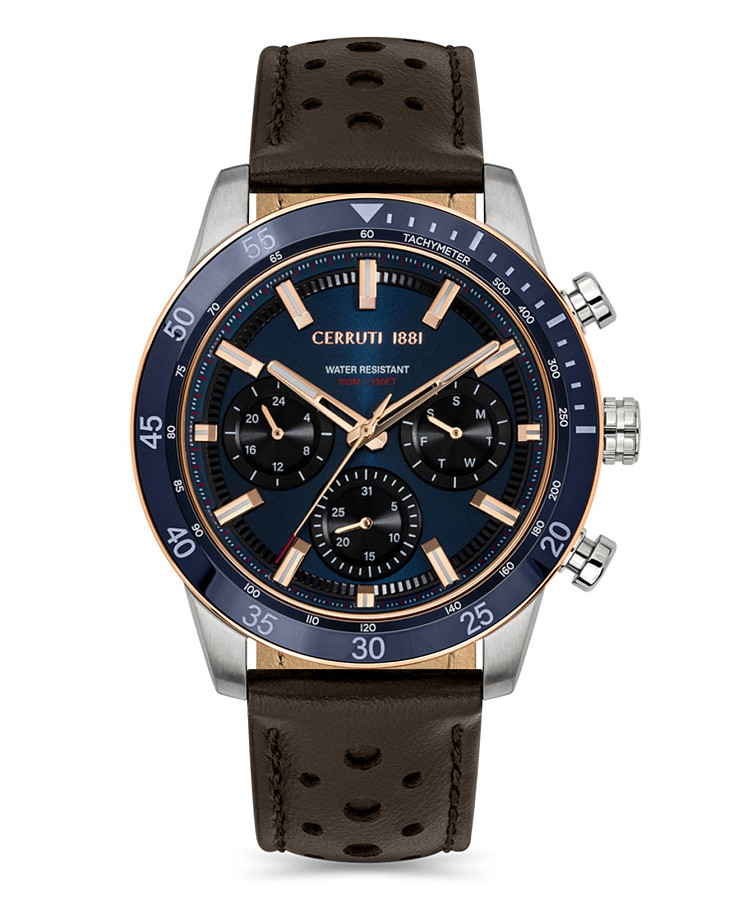 Часы Cerruti 1881 Turchino CIWGF0007601 — мужские, синий